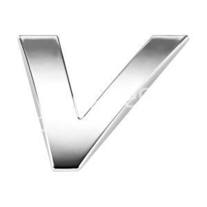 30216 Літера V шрифт похилий 3см