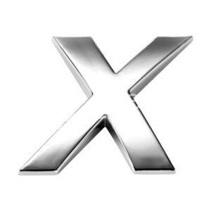 30218 Літера X шрифт похилий 3см