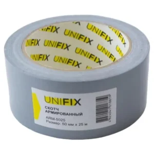UNIFIX Армований скотч сірий  50мм 25м