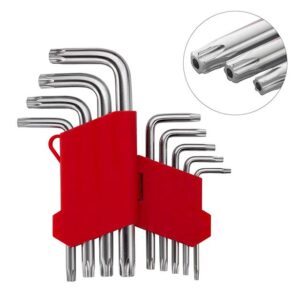 Intertool Miol Набір L-обр. Ключів TORX 9шт T10-T50 0604
