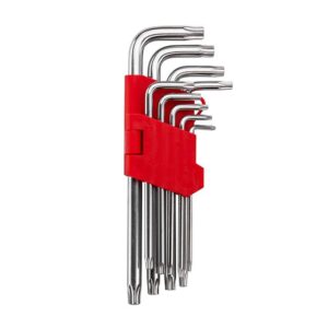 Intertool Miol Набір L-обр. подожених  ключів TORX 9шт T10-T50 0606