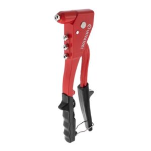 Intertool Заклепочник ручний цільностальний, діаметр заклепки 3,2, 4, 4,8 0010