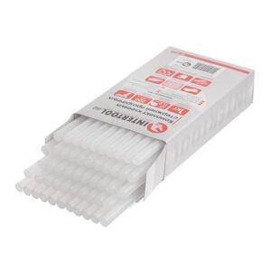 Intertool Клейові стрижні 11,2х200мм прозорі (1шт)