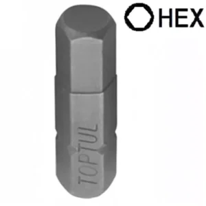 TOPTUL Насадка 10мм L-30мм HEX 4мм