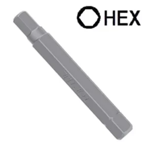 TOPTUL Насадка 10мм L-75мм HEX 7мм