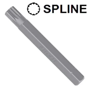 TOPTUL Насадка 10мм L-30мм Spline М5
