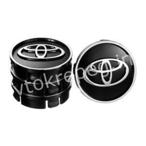 50010 Заглушка в колісний диск Toyota чорний 60х55 (4шт)