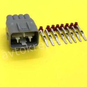 Роз'єм  8-ми  контактний    90980-10897 90980-10896 реверсивний  радар  PDC HONDA XRV CRV Toyota  Supra