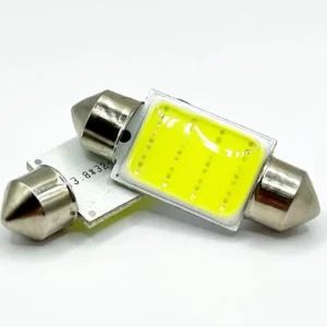 Лампа Діод SV8.5(C5W.C10W)AC12V LED СОВ white 36mm(резистор)00122