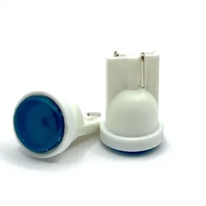 Лампа Діод Т10(W1.2W)БЦ12V LED COB blue 6 chip(суцільне світло) 00147
