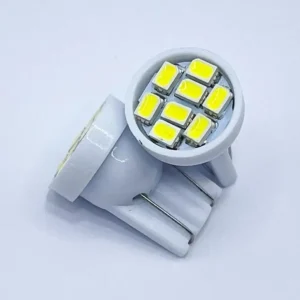 Лампа Діод Т10(W5W)БЦ12V LED 8x1206 white