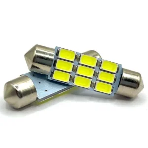 Лампа Діод SV8.5(C5W.C10W)AC12V LED 9x5630 white 39mm(обманка) 00226