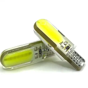 Лампа Діод Т10(W5W)БЦ24V LED COB white резистор silicone 00230