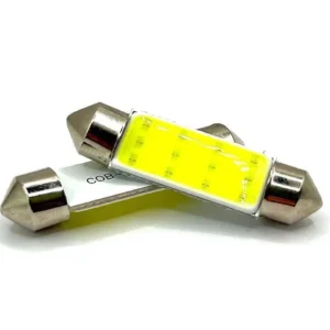 Лампа Діод SV8.5(C5W.C10W)AC24V LED СОВ white 41mm(резистор)00236