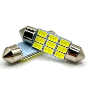 Лампа Діод SV8.5(C5W.C10W)AC24V LED 9x5630 white 36mm(обманка)00254