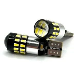Лампа Діод Т10(W5W)БЦ12-24V LED 30x3014 white moc cambus+lens 00264