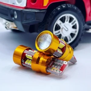 Лампа Діод Т10(W5W)БЦ12V LED 27x3014 white(обманка)LENS 00014