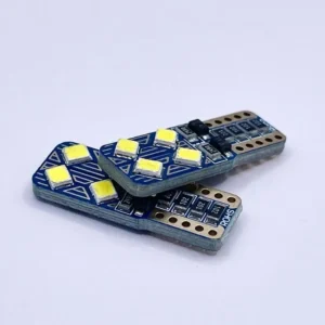 Лампа Діод Т10(W5W)БЦ12V LED 8x3030 two sides white 00052