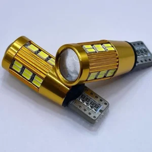 Лампа Діод Т10(W5W)БЦ12V LED 30x3014 white LENS 00063
