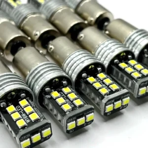 Лампа Діод BA15s (Р21W)А 12V LED 15х2835 white canbus(обман)00107