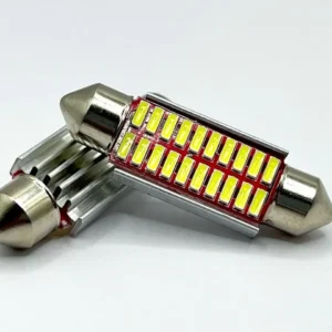 Лампа Діод SV8.5(C5W.C10W)AC12V LED 24x4014 white 41mm(обманка)00167