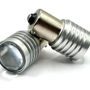 Лампа Діод BA15s (Р21W)А 12V LED 1хCREE white лінза 00139