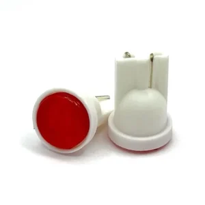 Лампа Діод Т10(W5W)БЦ12V LED COB red 6 chip(сплошной свет) 00146