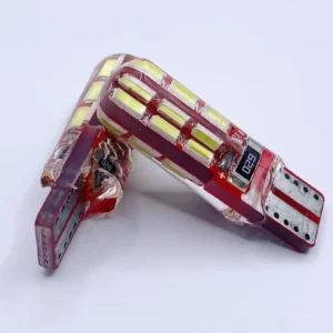 Лампа Діод Т10(W5W)БЦ12V LED 24x3014 white silicone-4 00159