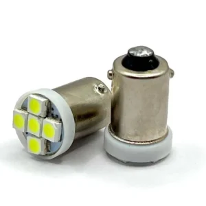 Лампа Діод BA9s (T4W)А 12V LED 5х1210 white 00221