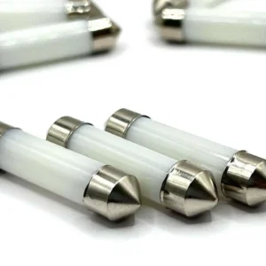 Лампа Діод SV8.5(C5W.C10W)AC12V LED СОВceramic white 39mm 00223