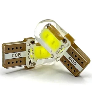 Лампа Діод Т10(W5W)БЦ24V LED COB M white резистор silicone 00229