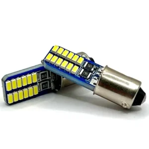 Лампа Діод BA9s (T4W)А 24V LED 24х3014 white резистор 00252