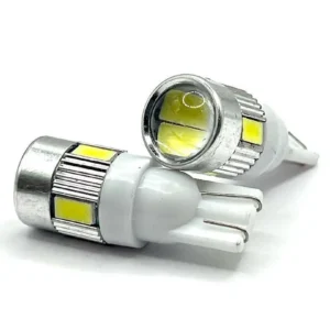 Лампа Діод Т10(W5W)БЦ24V LED 6x5630 white lens 00258