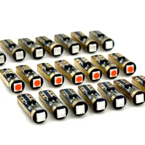 Лампа Діод Т5(W1.2W)БЦ 12V LED 1х3030 blue обманка 00285