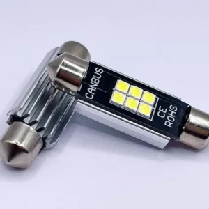 Лампа Діод SV8.5(C5W.C10W)AC12V LED 6x3030 white 41mm(обманка)00070