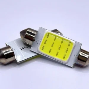 Лампа Діод SV8.5(C5W.C10W)AC12V LED СОВ white 41mm(резистор)00078