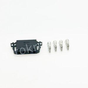 Розʼєм 4-х контактний зєднувач опору вентилятора VW Passat A4 A6 Q5 1J0 972 754