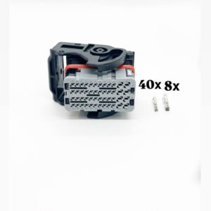 Роз'єм 48-конт  Molex CMC і CMX, гібридний модульний, вихід лівого дроту, 64320-1318