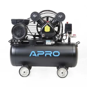 APRO Компресор двоциліндровий пасовий OFBD-50 8 Бар 2,2 кВт 402 л/хв 50л (2 крана) + Олива 0,5л