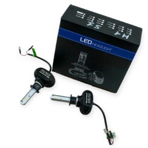 LED лампа H1 К-Т 12V-24V S1 6500K 4000L 18W 360* радиатор