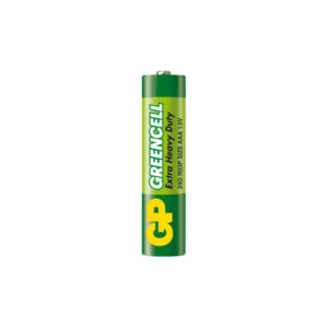 Батарейка ААA солевая 1,5V минипальчик GP Greencell 1шт(пленка)